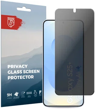 Rosso Samsung Galaxy S25 Plus 9H Tempered Glass Screen Protector Privacy