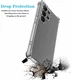 Samsung Galaxy S25 Ultra Hoesje Schokbestendig en Dun TPU Back Cover Transparant afbeelding 2
