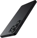 Samsung Galaxy S25 Ultra Hoesje Dun TPU Back Cover Matte Zwart