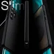 Samsung Galaxy S25 Ultra Hoesje Dun TPU Back Cover Matte Zwart afbeelding 2