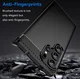 Samsung Galaxy S25 Ultra Hoesje Geborsteld TPU Flexibele Back Cover Zwart afbeelding 2