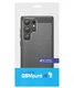 Samsung Galaxy S25 Ultra Hoesje Geborsteld TPU Flexibele Back Cover Zwart afbeelding 8