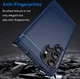 Samsung Galaxy S25 Ultra Hoesje Geborsteld TPU Flexibele Back Cover Blauw afbeelding 2