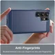 Samsung Galaxy S25 Ultra Hoesje Geborsteld TPU Flexibele Back Cover Blauw afbeelding 6