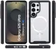 Samsung Galaxy S25 Ultra Hoesje Full Protect 360° Cover met MagSafe / Qi2 Zwart afbeelding 5