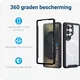Samsung Galaxy S25 Ultra Hoesje Full Protect 360° Cover met MagSafe / Qi2 Zwart afbeelding 3