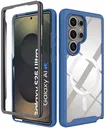 Samsung Galaxy S25 Ultra Hoesje Full Protect 360° Cover met MagSafe / Qi2 Blauw