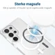 Samsung Galaxy S25 Ultra Hoesje Hard Back Cover met MagSafe / Qi2 Transparant afbeelding 2