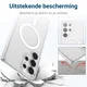 Samsung Galaxy S25 Ultra Hoesje Hard Back Cover met MagSafe / Qi2 Transparant afbeelding 3