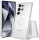 Samsung Galaxy S25 Ultra Hoesje Hard Back Cover met MagSafe / Qi2 Transparant afbeelding 6