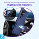 Samsung Galaxy S25 Ultra Hoesje 3-in-1 Pasjes Portemonnee Back Cover Blauw afbeelding 9