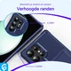 Samsung Galaxy S25 Ultra Hoesje 3-in-1 Pasjes Portemonnee Back Cover Blauw afbeelding 5