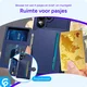 Samsung Galaxy S25 Ultra Hoesje 3-in-1 Pasjes Portemonnee Back Cover Blauw afbeelding 4