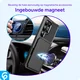 Samsung Galaxy S25 Ultra Hoesje 3-in-1 Pasjes Portemonnee Back Cover Zwart afbeelding 8