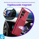 Samsung Galaxy S25 Ultra Hoesje 3-in-1 Pasjes Portemonnee Back Cover Rood afbeelding 9