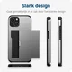 Samsung Galaxy S25 Ultra Hoesje met Slider Kaarthouder Back Cover Grijs afbeelding 7