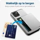 Samsung Galaxy S25 Ultra Hoesje met Slider Kaarthouder Back Cover Grijs afbeelding 9