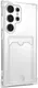 Samsung Galaxy S24 Ultra Hoesje Dun TPU met Pasjeshouder Back Cover Transparant afbeelding 5