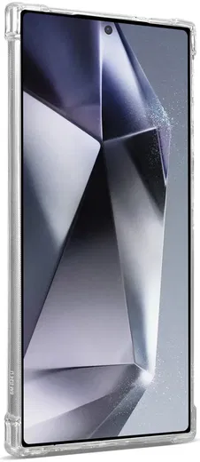 Samsung Galaxy S24 Ultra Hoesje Dun TPU met Pasjeshouder Back Cover Transparant afbeelding 6