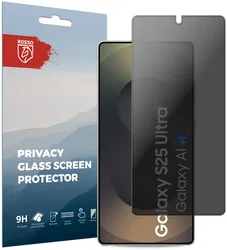 Rosso Samsung Galaxy S25 Ultra 9H Tempered Glass Screen Protector Privacy afbeelding