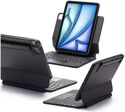 ESR Rebound Magnetic 360 iPad Air (24/25)/Air 10.9/Pro 11 Toetsenbord Hoes afbeelding