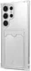 Samsung Galaxy S25 Ultra Hoesje Dun TPU met Pasjeshouder Back Cover Transparant afbeelding 10