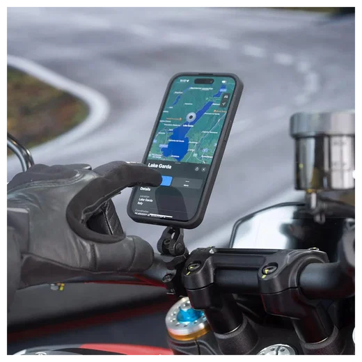 SP Connect Moto Mount 3D 1 1/2 SPC+ Telefoonhouder Motor SPC+ Hoesjes Chrome afbeelding 6