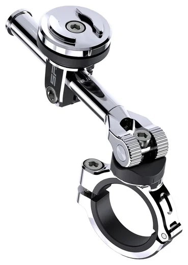 SP Connect Moto Mount 3D 1 1/2 SPC+ Telefoonhouder Motor SPC+ Hoesjes Chrome afbeelding 1