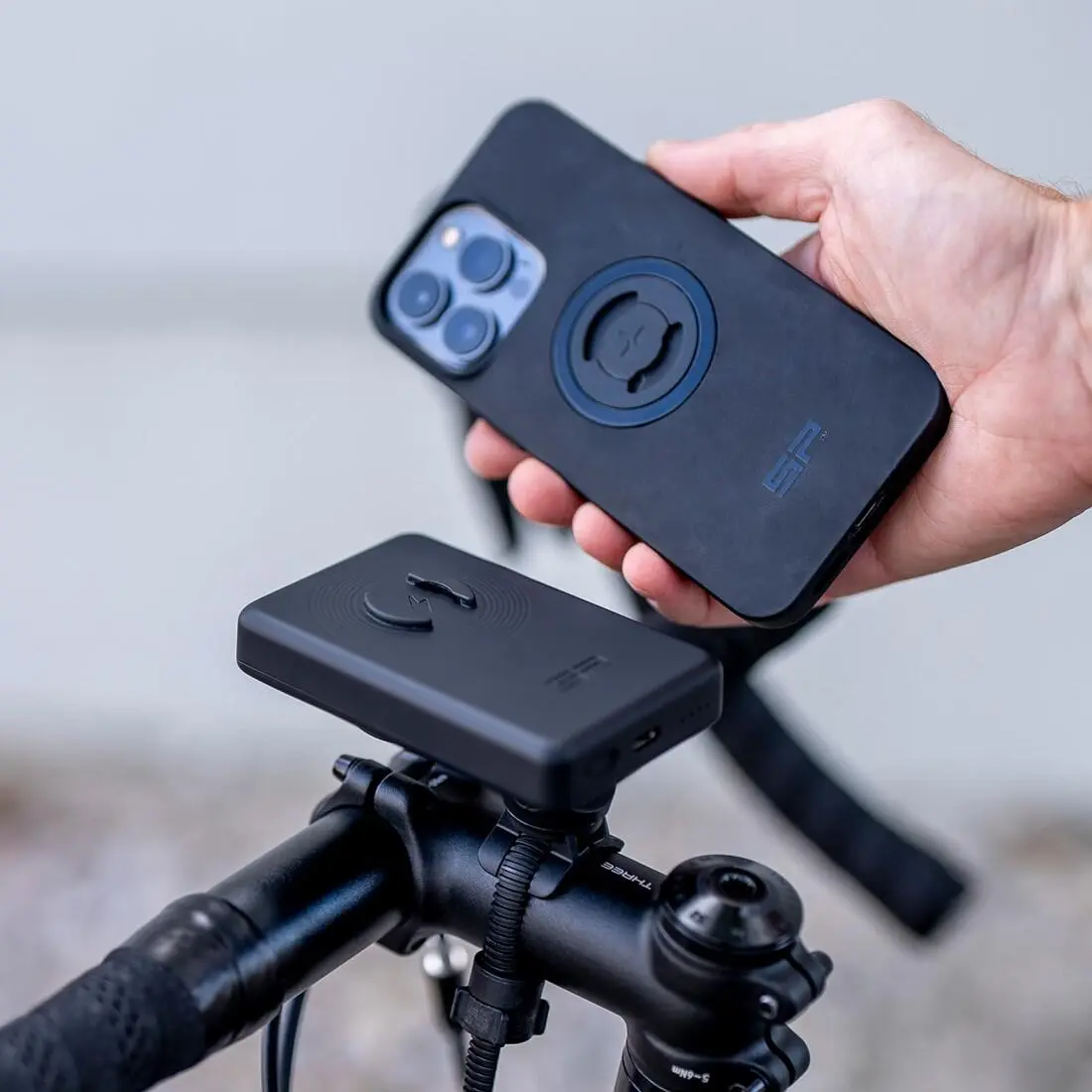 SP Connect Draadloze Powerbank voor SPC+ Hoesjes 10.000 mAh Zwart afbeelding 2