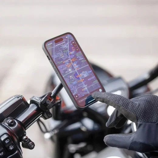 SP Connect Moto Mount 3D 1 1/2 SPC+ Telefoonhouder Motor SPC+ Hoesjes Zwart afbeelding 3