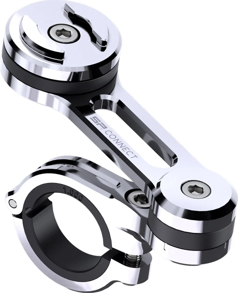 SP Connect Moto Mount Pro - Telefoonhouder Motor voor SPC+ Hoesjes Chrome afbeelding 1