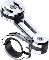 SP Connect Moto Mount Pro - Telefoonhouder Motor voor SPC+ Hoesjes Chrome afbeelding