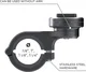 SP Connect Moto Mount Pro - Telefoonhouder Motor voor SPC+ Hoesjes Chrome afbeelding 3