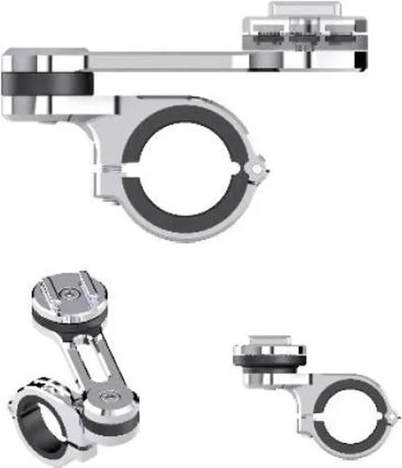 SP Connect Moto Mount Pro - Telefoonhouder Motor voor SPC+ Hoesjes Chrome afbeelding 5