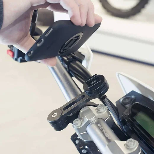 SP Connect Moto Mount Pro - Telefoonhouder Motor voor SPC+ Hoesjes Chrome afbeelding 6