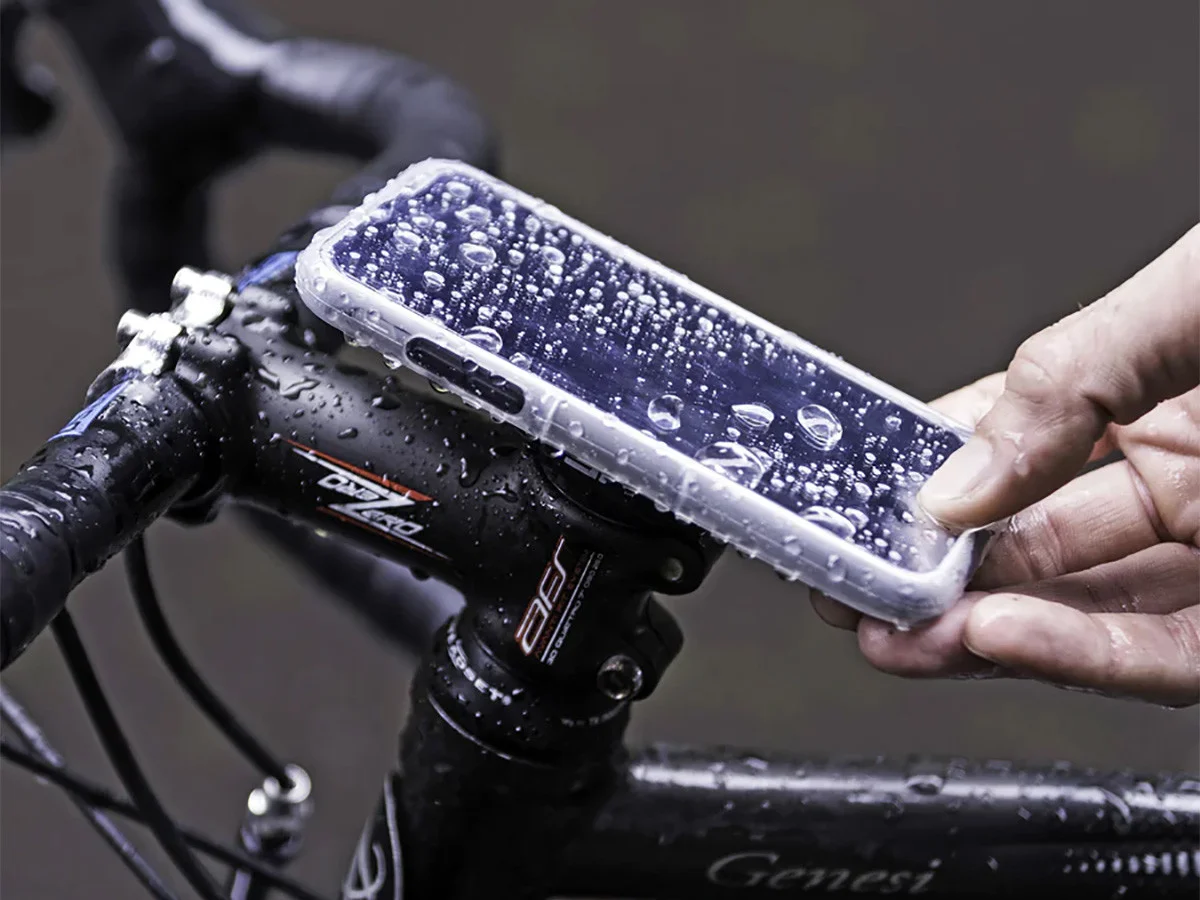 SP Connect Weather Cover iPhone 15 Pro Hoesje Waterdicht Transparant afbeelding 3