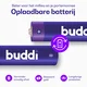 Buddi Oplaadbare AAA Batterijen 1.200 mAh 1.2V 4 Stuks afbeelding 2