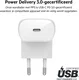 Belkin BoostCharge 30W PD/PPS Single Wall Charger USB-C Adapter Wit afbeelding 4