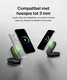 Belkin BoostCharge 15W Qi2 Magnetic Stand Magnetische Draadloze Oplader Zwart afbeelding 8