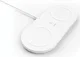 Belkin BoostCharge 15W Qi Wireless Charging Dual Pad Draadloze Oplader Wit afbeelding 2