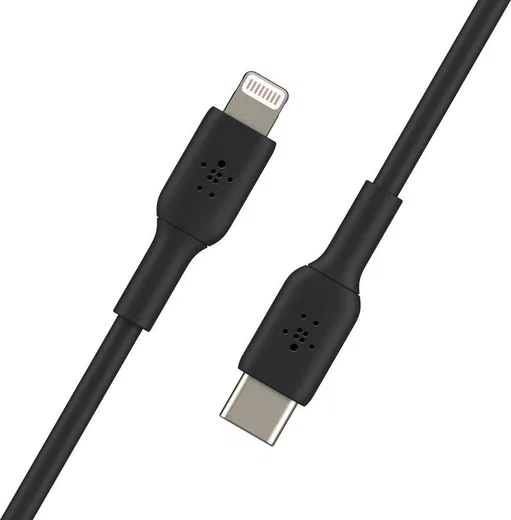 Belkin BoostCharge MFi-Gecertificeerde USB-C naar Lightning Kabel 1M Zwart afbeelding 6