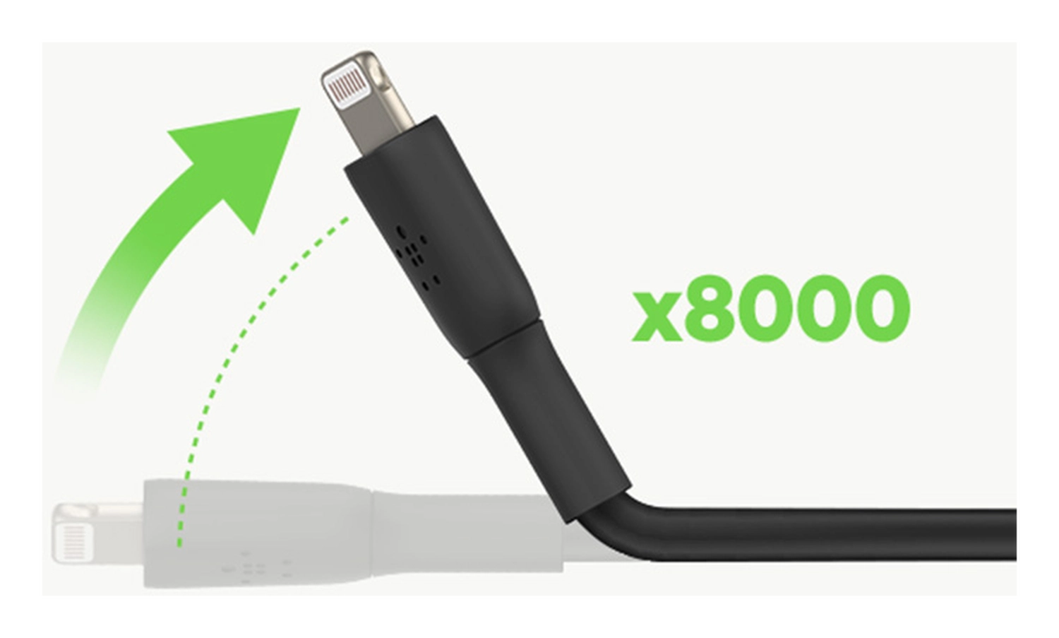 Belkin BoostCharge MFi-Gecertificeerde USB-C naar Lightning Kabel 1M Zwart afbeelding 3