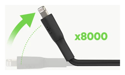 Belkin BoostCharge MFi-Gecertificeerde USB-C naar Lightning Kabel 1M Zwart afbeelding 3