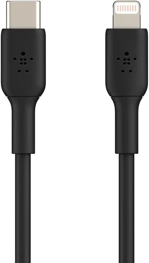 Belkin BoostCharge MFi-Gecertificeerde USB-C naar Lightning Kabel 2M Zwart afbeelding 2