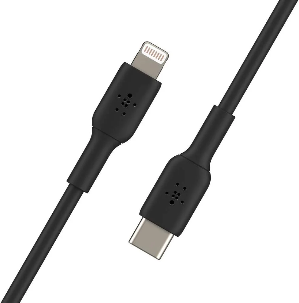 Belkin BoostCharge MFi-Gecertificeerde USB-C naar Lightning Kabel 2M Zwart afbeelding 4