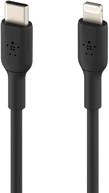 Belkin BoostCharge MFi-Gecertificeerde USB-C naar Lightning Kabel 2M Zwart afbeelding 1