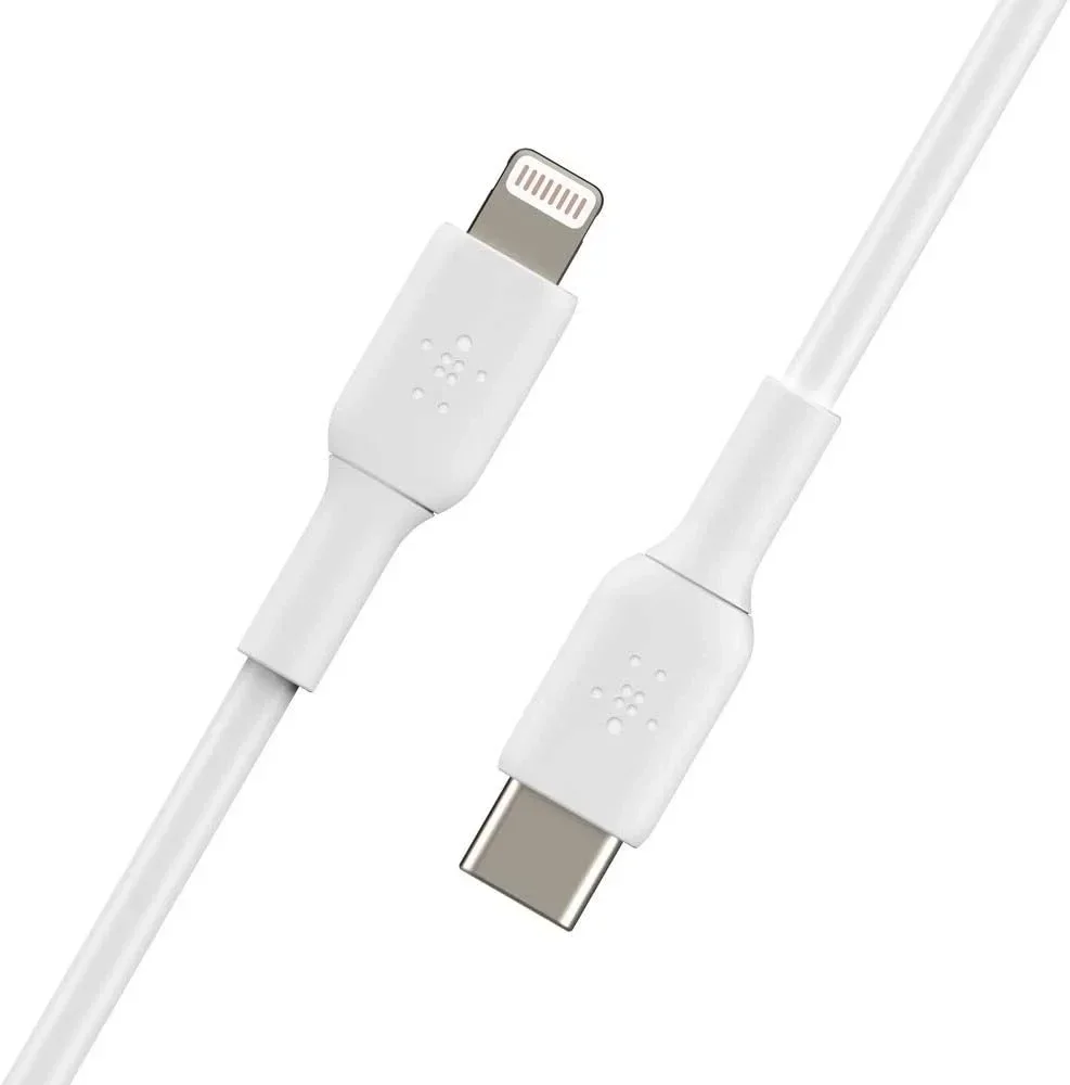 Belkin BoostCharge MFi-Gecertificeerde USB-C naar Lightning Kabel 2M Wit afbeelding 4