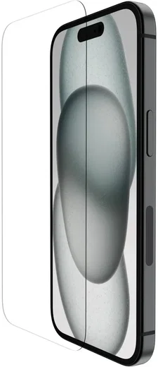 Belkin ScreenForce iPhone 16/15/14 Pro Screen Protector Tempered Glass afbeelding 1