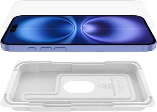 Belkin ScreenForce iPhone 16/15 Plus/14 Pro Max Screen Protector Glass afbeelding 10