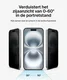 Belkin ScreenForce InvisiGlass iPhone 16/15/14 Pro Screen Protector Privacy afbeelding 4